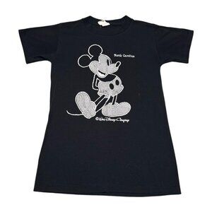 Vintage Sherrys 80s Mickey‎ Mouse North Carolina Shirt Adult Small